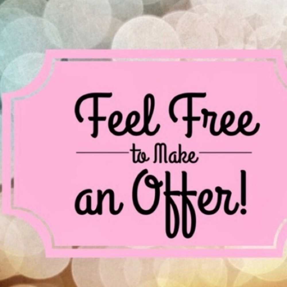 Feel Free to make an offer